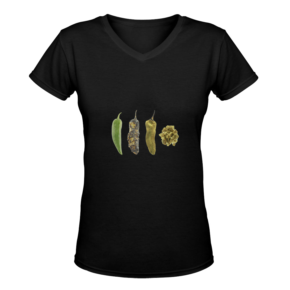 GCITA  Women's Deep V-neck T-shirt