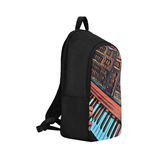 In The Key of Blue Fabric Backpack for Adult