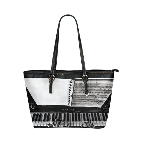 Hands On Leather Tote Bag/Small