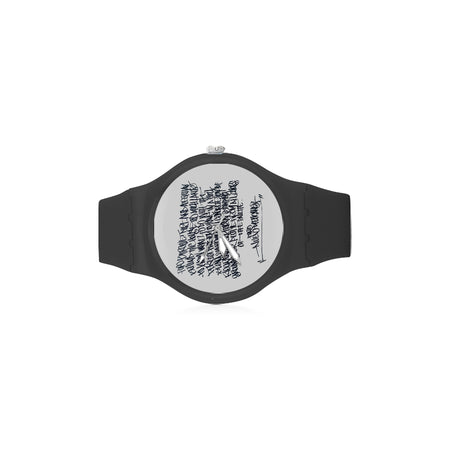 Puro Nuevo Unisex Round Rubber Sport Watch