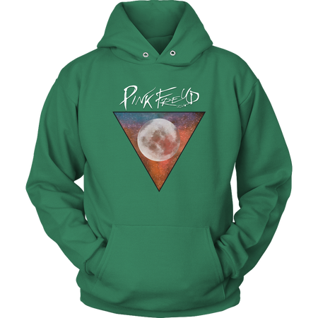 Pink Freud Moon Hoodie