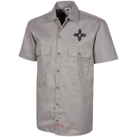 Mondo Vibrations Zia Dickies Men's Short Sleeve Workshirt