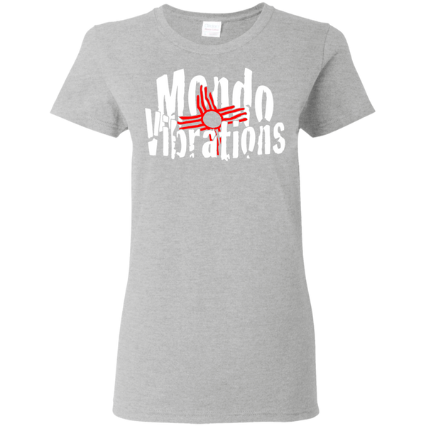 Mondo Vibrations Logo Ladies' 5.3 oz. T-Shirt