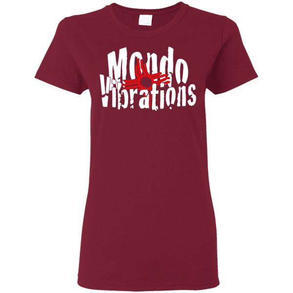 Mondo Vibrations Logo Ladies' 5.3 oz. T-Shirt