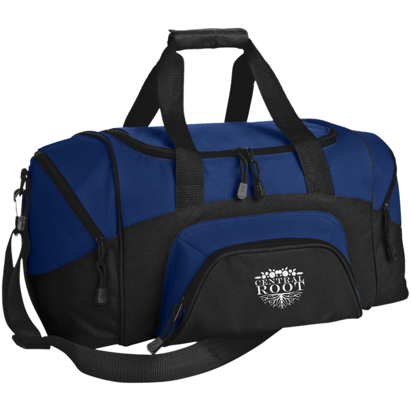 Central Root Small Colorblock Sport Duffel Bag