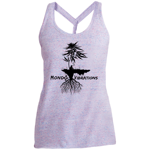 Mondo Vibrations Island Ladies Cosmic Twist Back Tank