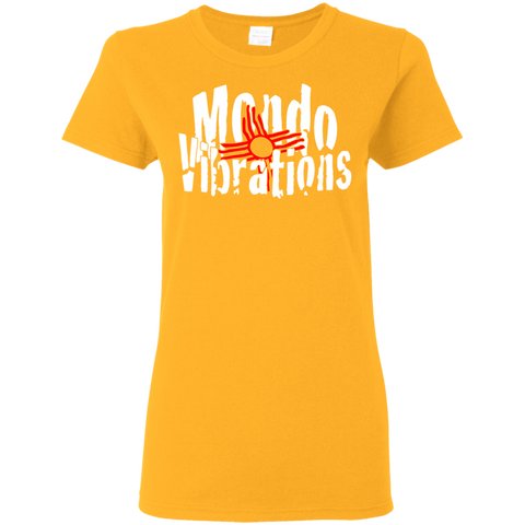Mondo Vibrations Logo Ladies' 5.3 oz. T-Shirt