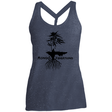Mondo Vibrations Island Ladies Cosmic Twist Back Tank