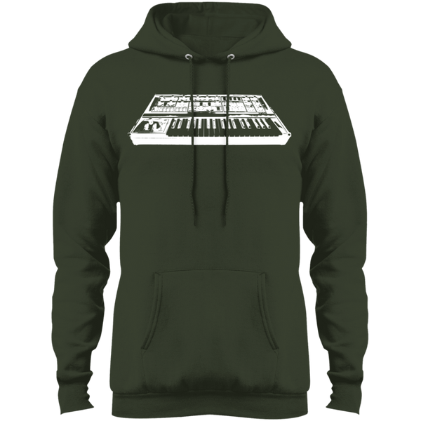 Vintage Synth Fleece Pullover Hoodie