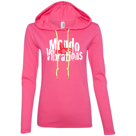 Mondo Vibrations Logo Ladies' LS T-Shirt Hoodie
