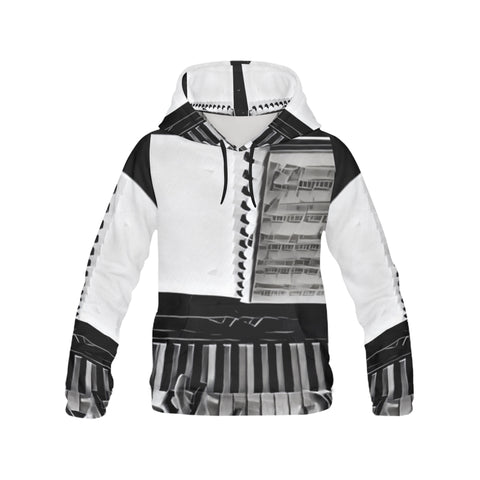 Hands On All Over Print Hoodie for Men (USA Size)