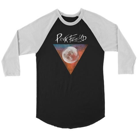 Pink Freud Moon Raglan