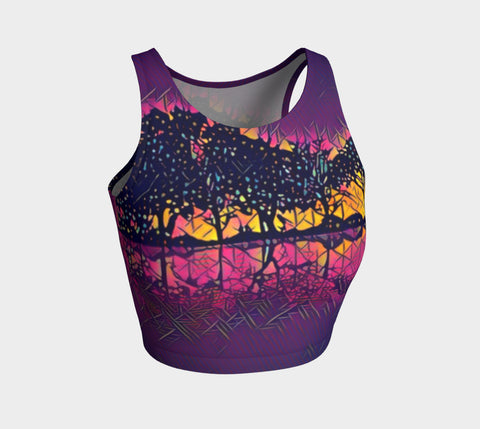 Horizon Dawn Electric Athletic Top