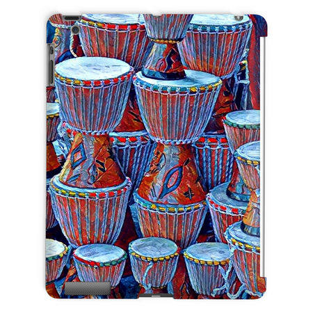Talking Drums Blue Tablet Case