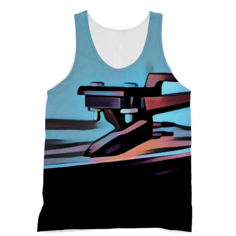 In The Groove Blue Tank Top