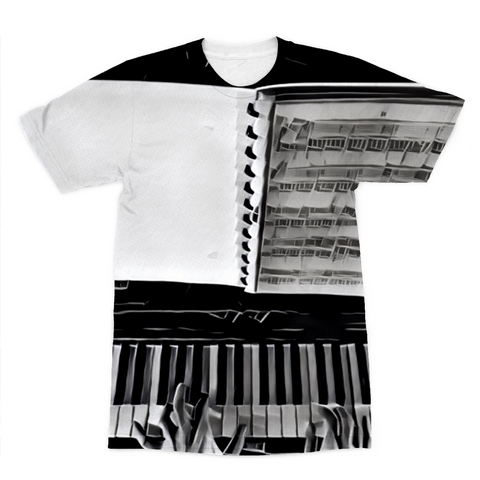 Hands On B/W BirdsEye T-Shirt