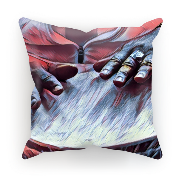 Talking Drums Perspective Cushion Cover