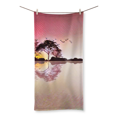 Horizon Dawn Beach Towel