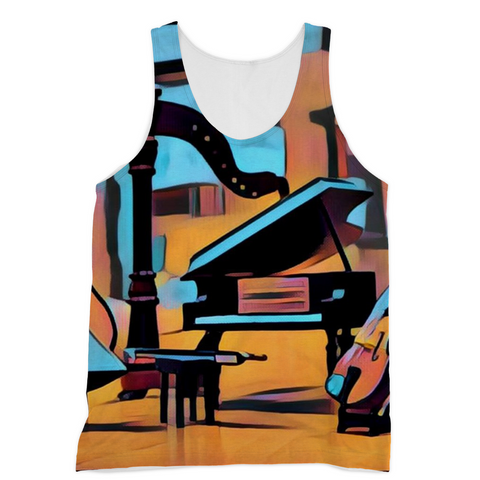 Grand Blue Open Lid Tank Top