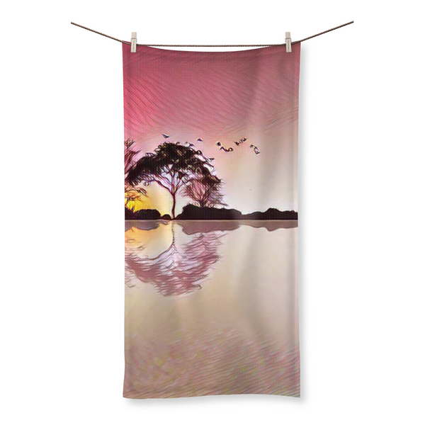 Horizon Dawn Beach Towel