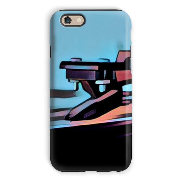 In The Groove Blue Phone Case