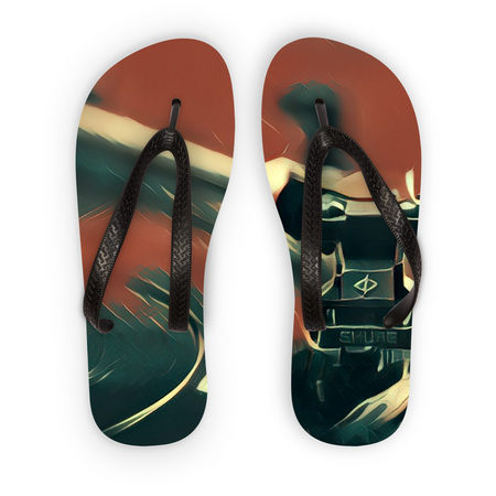 In The Groove Fly Flip Flops