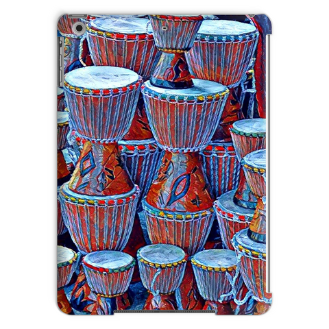 Talking Drums Blue Tablet Case