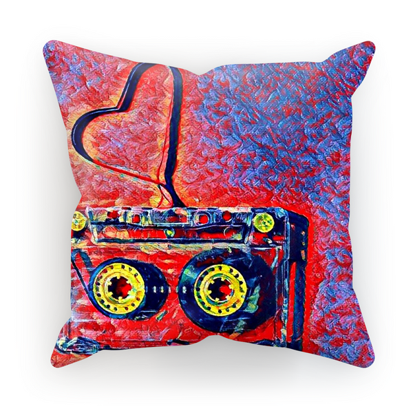 Dub Love Purple Cushion Cover