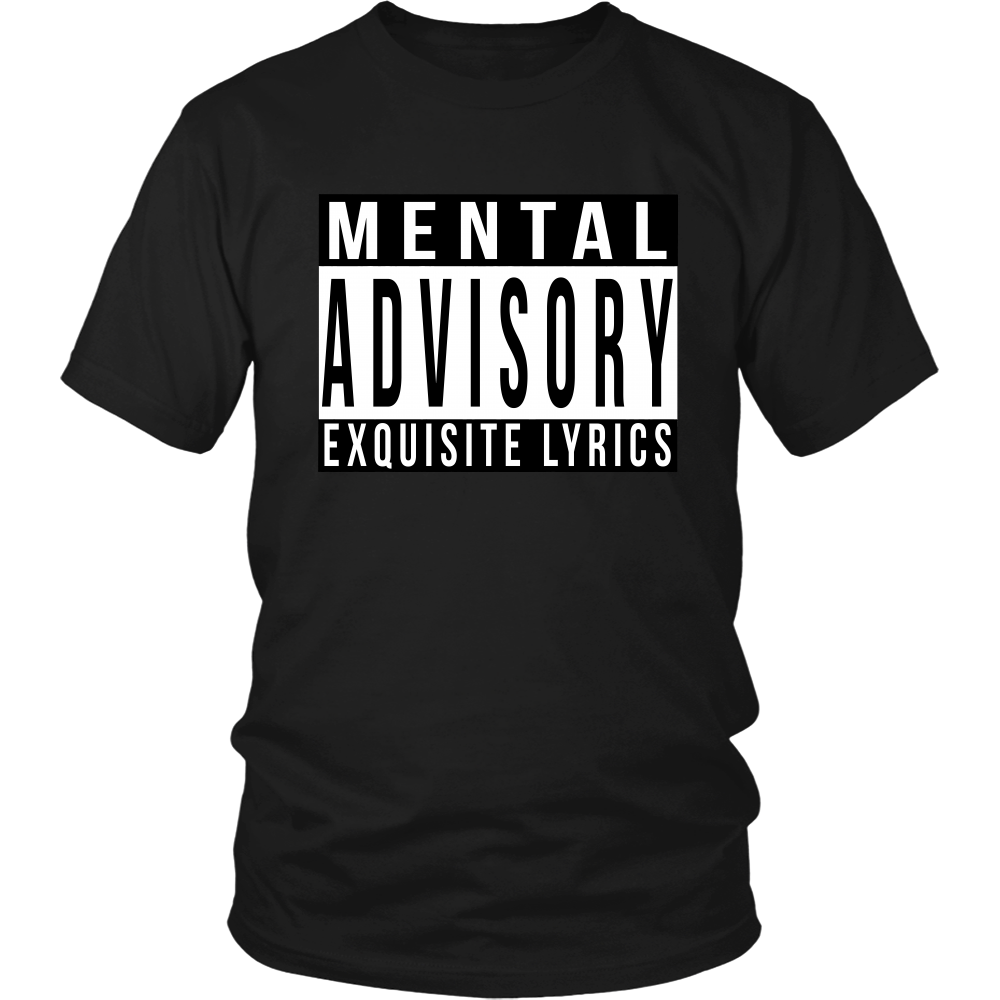 Mental Advisory Exquisite Lyrics Immastar T-Shirt
