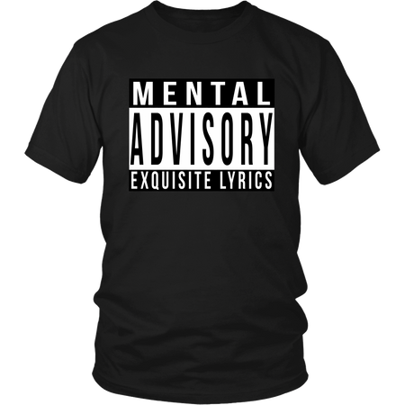 Mental Advisory Exquisite Lyrics Immastar T-Shirt
