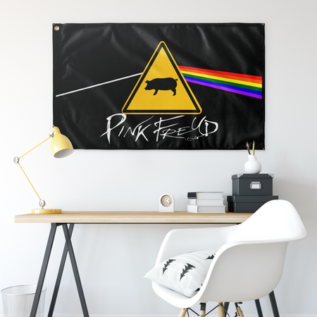 Pink Freud Dark Side of the Pig Flag