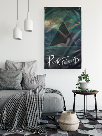 Pink Freud Dank Side of the Moon Flag